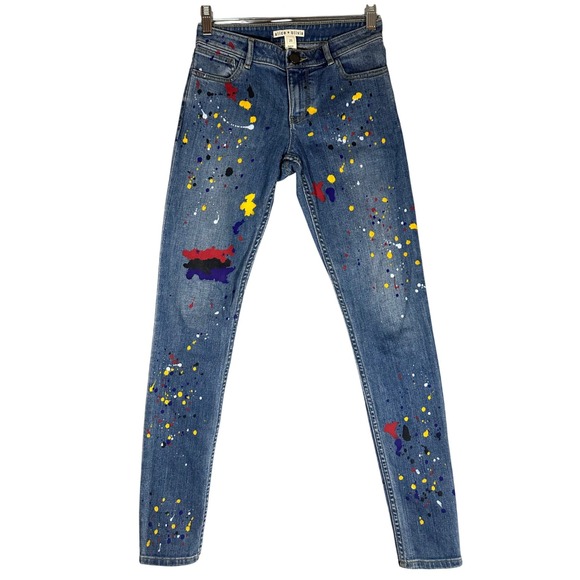 Cool Review About Splatter Paint Skinny Jeans